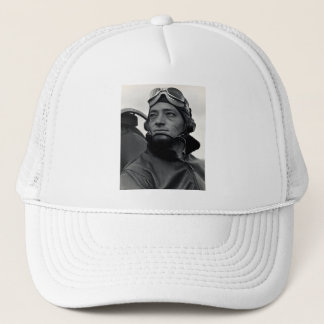 WWII Marine Corps Ace Major John Smith Trucker Hat