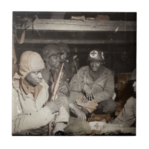 WWII Medics Waiting Tile