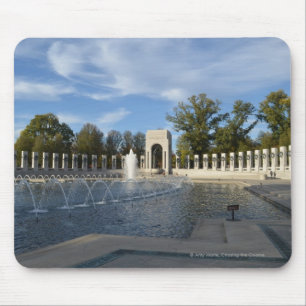WWII Memorial Fountain. Atlantic Side Mouse Mat