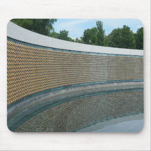 WWII Memorial Freedom Wall in Washington DC Mouse Mat