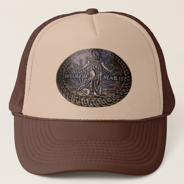 WWII Memorial Seal Trucker Hat (Front)