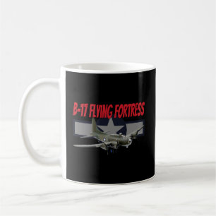 Wwii Military American B-17 Flying Fortress Bomber Coffee Mug
