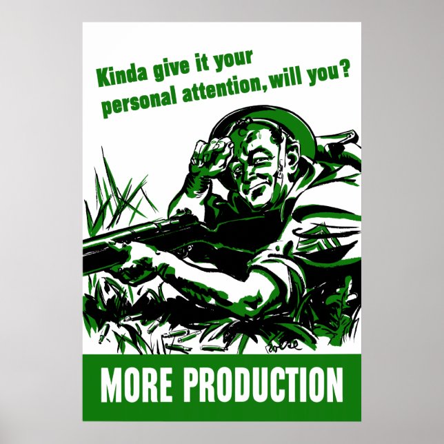 WWII -- More Production Poster (Front)