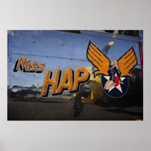 WWII Nose Art Poster