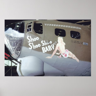WWII Nose Art Poster