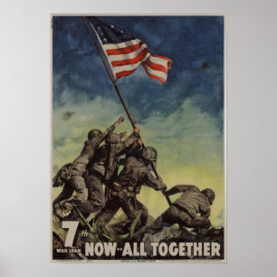 WWII Now All Together Poster