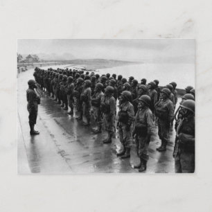 WWII Nurses in Gas Masks Postcard