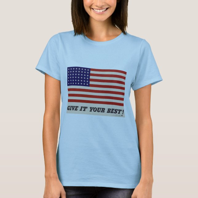 WWII Patriotic Poster Shirt (Front)