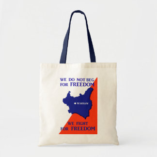 WWII Poland Fights for Freedom Tote Bag