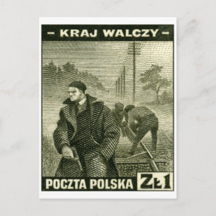 WWII Polish Home Army Postcard