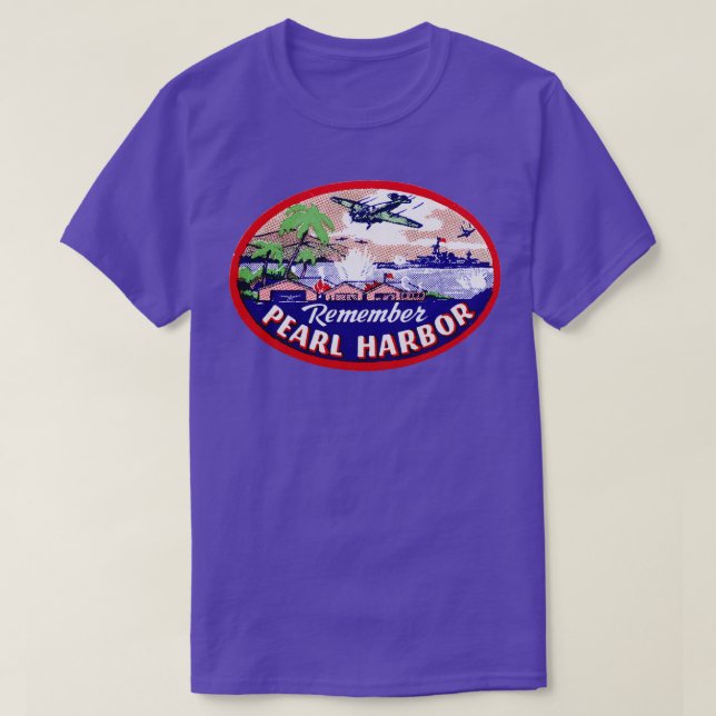 WWII Remember Pearl Harbour 1 T-Shirt (Design Front)
