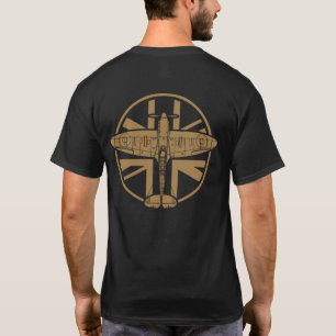 WWII Spitfire RAF 021 Middle Stone T-Shirt