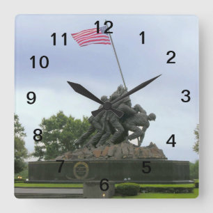 WWII Square Clock