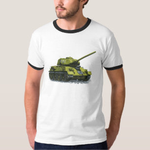 WWII Tank Graphic T-Shirt – Military Style Tee
