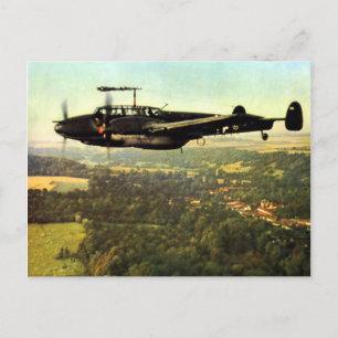 WWII Three German Bf-110 Postcard