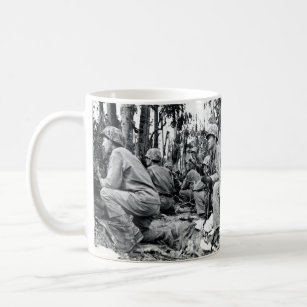 WWII US Marines on Peleliu Coffee Mug