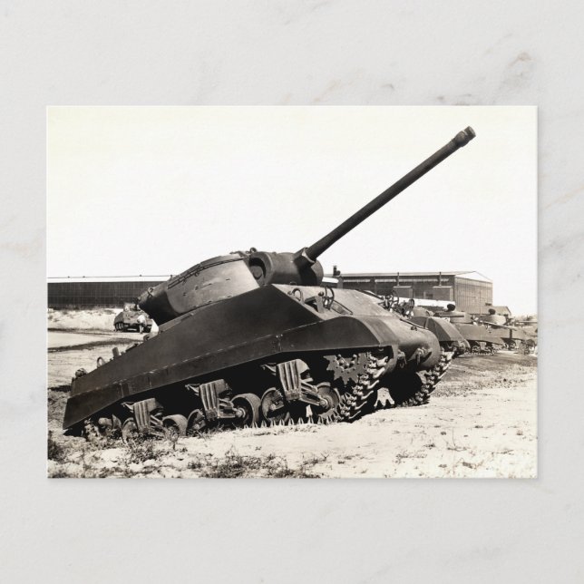 WWII US Tank Destroyer Postcard (Front)