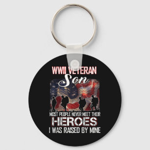Wwii Veteran Son Most People Never Meet Their Hero Key Ring