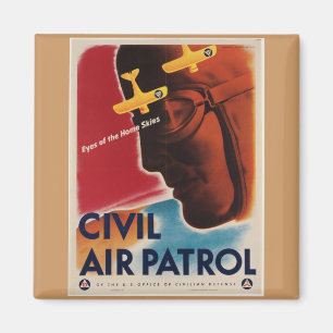WWII Vintage Poster Magnet