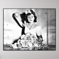 WWII Women on the Homefront/War Effort Poster