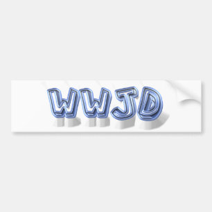 wwjd bumper sticker