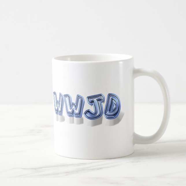 wwjd coffee mug (Right)