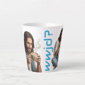 WWJD Coffee Vibes, Everyday Jesus, Latte Love Mug
