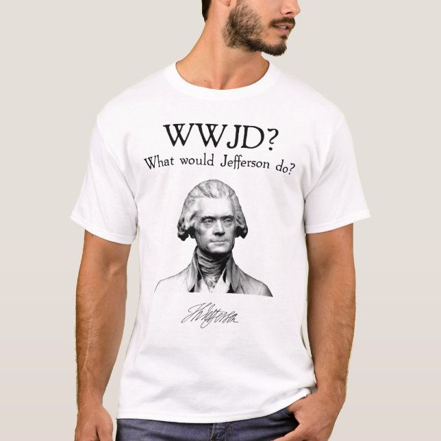 WWJD? T-Shirt (Front)