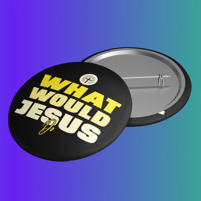WWJD – What Would Jesus Do? Button (Creator Uploaded)