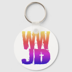 WWJD What Would Jesus Do Key Ring