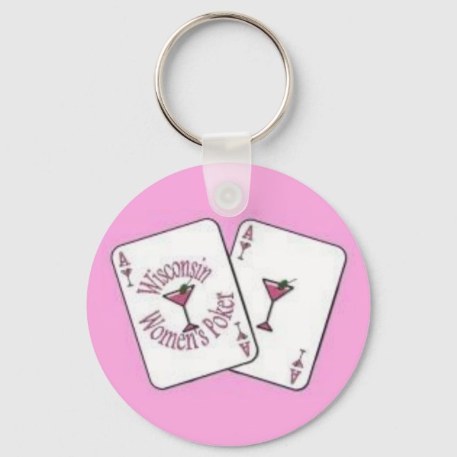 WWP Keychain or Poker Card Guard (Front)