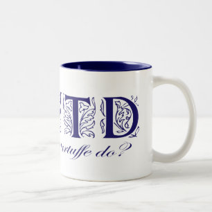 WWTD? Two-Tone COFFEE MUG