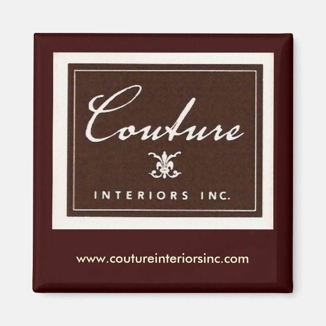 www.coutureinteriorsinc.com magnet (Front)