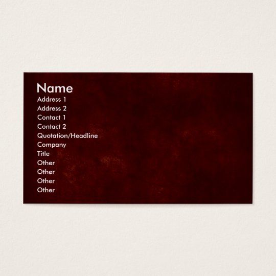 www.Garcya.us_rusted_red_seamless_3, Name, Addr... Business Card