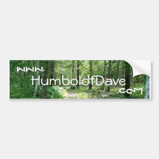 www.HumboldtDave.com Bumper Sticker
