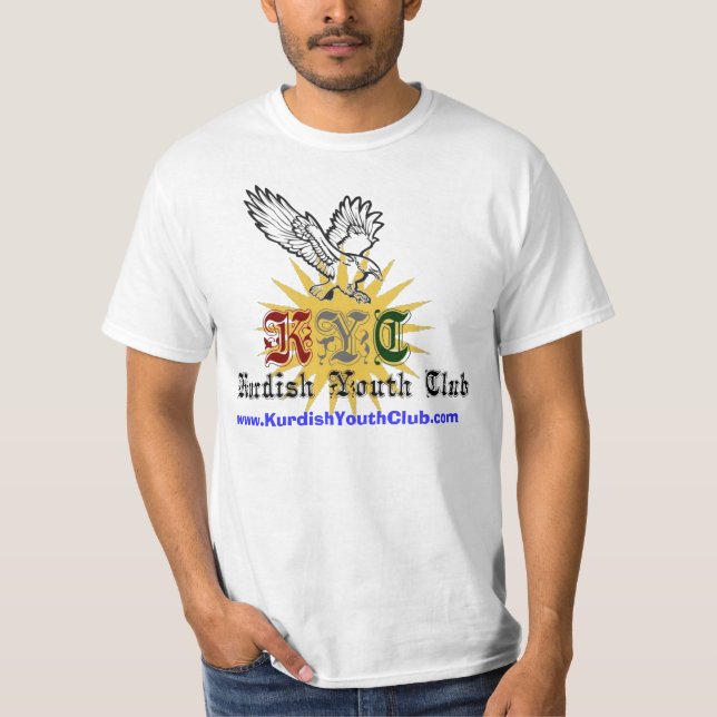 www.KurdishYouthClub... T-Shirt (Front)