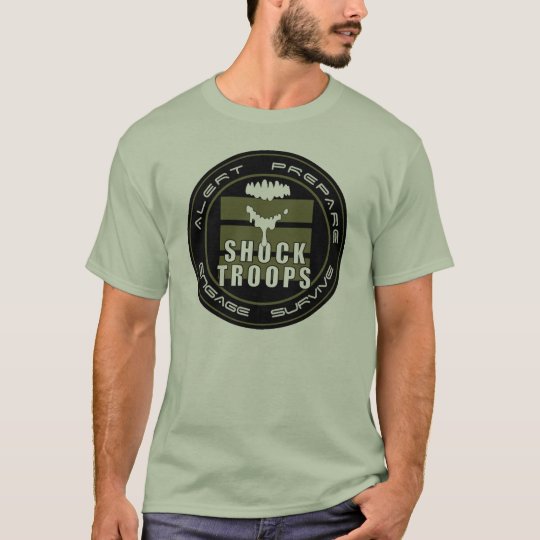 WWW.LOSTZOMBIES.COM Shock Troops t's T-Shirt