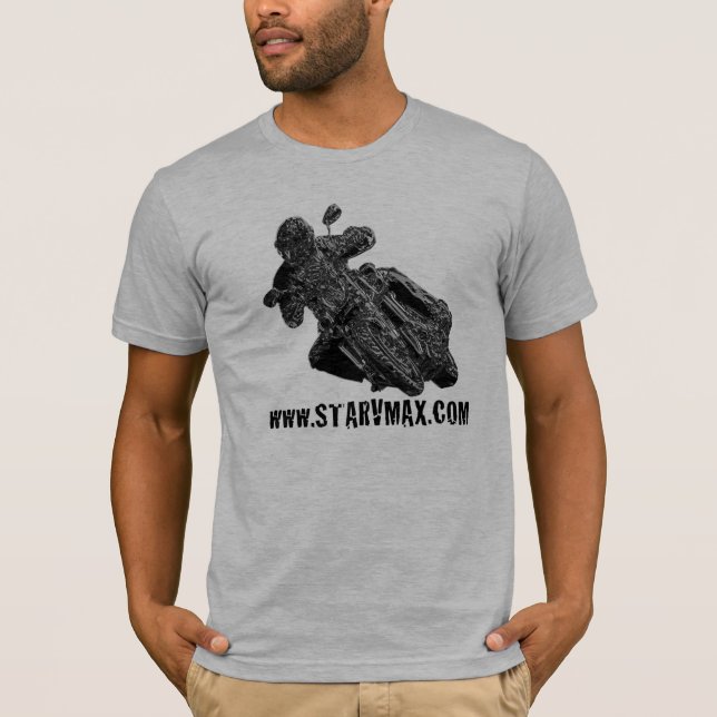 www.starVmax.com Chrome Design T-Shirt (Front)