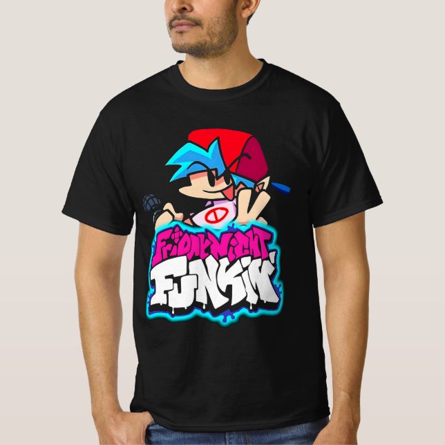 " www.trochoi.net FRIDAY NIGHT FUNKIN" T-Shirt (Front)