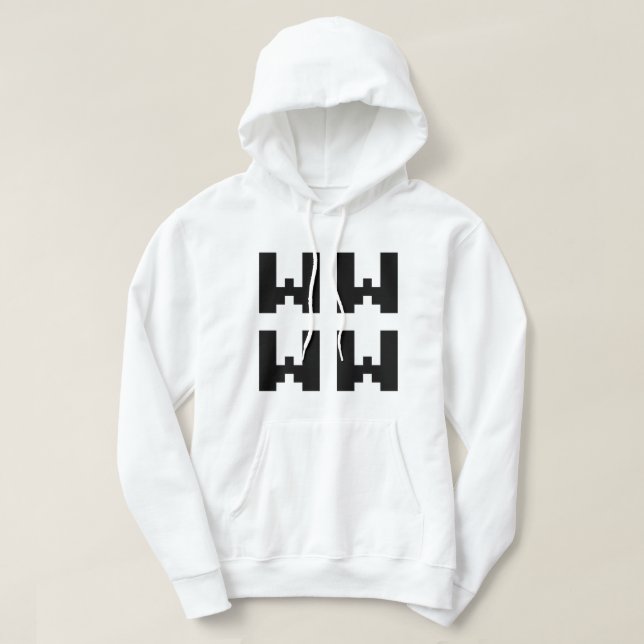 WWWW | LOL Japanese Internet Slang Hoodie (Design Front)