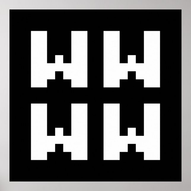 WWWW | LOL Japanese Internet Slang Poster (Front)