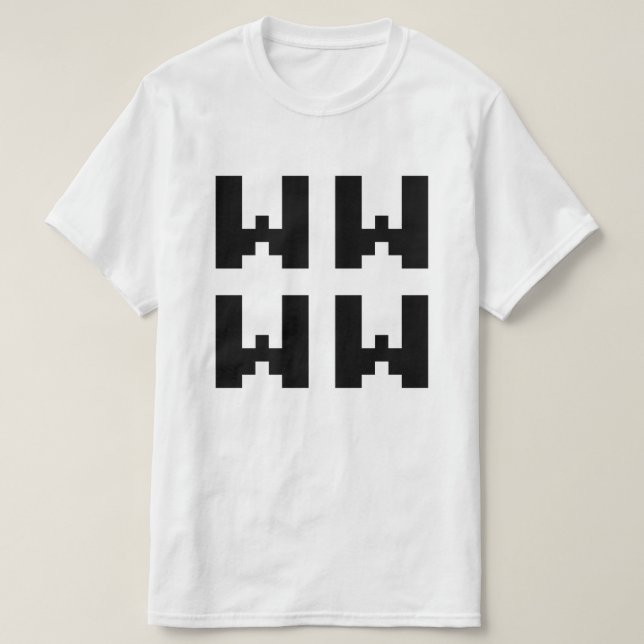 WWWW | LOL Japanese Internet Slang T-Shirt (Design Front)