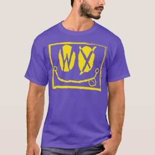 WY Eyes Wyoming Grunge Smiling Face Yellow T-Shirt