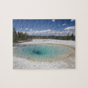 WY, Yellowstone National Park, West Thumb Geyser Jigsaw Puzzle