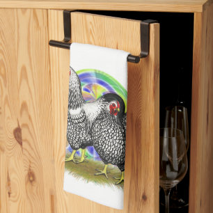 Wyandotte: Easter Egg Pair Tea Towel