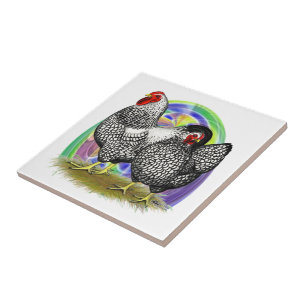 Wyandotte: Easter Egg Pair Tile