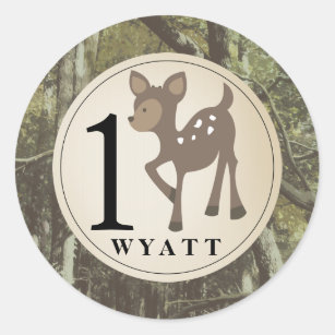 Wyatt Camo Deer Sticker