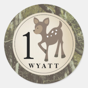 Wyatt Camo Deer Sticker