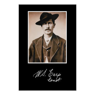 Wyatt Earp Constable in His Prime Poster