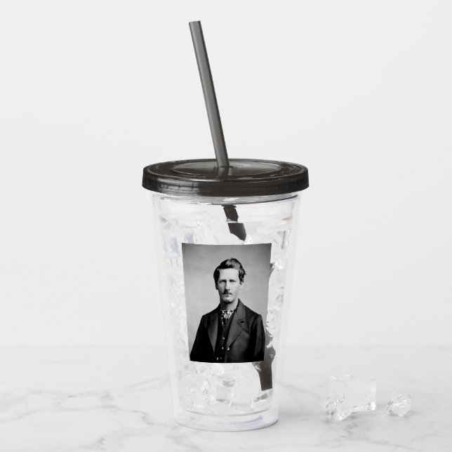 Wyatt Earp: Lawman, Gunfighter, Saloon Keeper Acrylic Tumbler (Front Ice)
